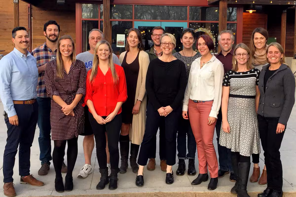 Graduates of the first sustainability leadership program