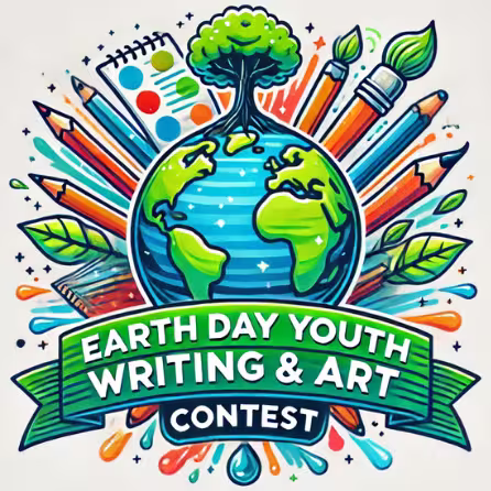 2025 Earth Day Youth Writing & Art Contest logo